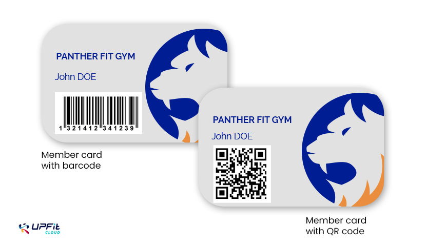 gym member cards